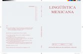SUMARIO 2 LINGÜÍSTICA (2011) MEXICANA - …amla.org.mx/linguistica_mexicana/Vol_VI_2/2011060205a.pdf · asociaciÓn mexicana de lingÜÍstica aplicada lingÜÍstica mexicana vol.