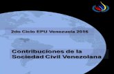 Culturales - examenonuvenezuela.com · Dentro de las recomendaciones del EPU de Venezuela en 2011, el Estado aceptó 3 sobre el derecho a la alimentación (94.40, 94.47 y 94.9), dirigidas
