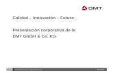 Calidad – Innovación – Futuro Presentación corporativa de ...€¦ · € 106 MM facturados en el ejercicio 2009 ... Integración de la información geodésica, geológica y