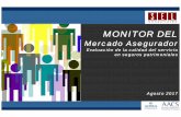 Presentacion Monitor del Mercado Asegurador-AACS …aacs.org.ar/doc/informes/2017-10/SELConsultores2017.pdf · MONITOR DEL Mercado Asegurador Evaluación de la calidad del servicio