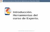 Introducción. Herramientas del curso de Experto. · Introducción. Herramientas del curso de Experto. ... • Libro en pdf y en papel (apuntes + ejercicios) • Apuntes en html •