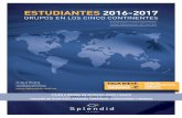 ESTUDIANTES 2016-2017 - splendidtravel.essplendidtravel.es/wp-content/uploads/2016/09/SPLENDID-ESTUDIANTE… · accidente, hasta un máximo de 3.600 €. Gastos médicos en España