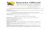 Del Parlamento Andino · Reglamento General del Parlamento Andino, la Mesa Directiva: RESUELVE ARTÍCULO PRIMERO-. Autorizar, de conformidad a las atribuciones especiales que le confiere