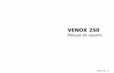 VENOX 250 - diagramas.diagramasde.comdiagramas.diagramasde.com/otros/Kymco_Venox250.pdf · VENOX 250 > 002 Bienvenidos ... Enhorabuena por su acertada elección y le agradecemos su