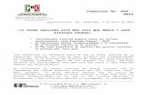 México, D - priinfo.org.mxpriinfo.org.mx/BancoInformacion/files/archivos/Word/70… · Web viewLa China Aguilera hizo especial énfasis en que una de las más graves irregularidades