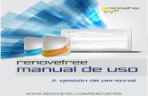 renovefree manual de uso - RENOVETEC€¦ · 4.3.4 Guardar y nuevo personal externo 21 4.4 ... de software renovetec AUDITEC, para la realización de auditorías de mantenimiento