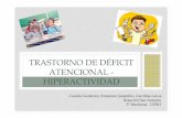 TRASTORNO DE DÉFICIT ATENCIONAL - … POR DÉFICIT ATENCIONAL CON HIPERACTIVIDAD Y MAL RENDIMIENTO ESCOLAR -PROTOCOLOS DE DERIVACIÓN EN NEUROLOGÍA INFANTIL - SERVICIO DE SALUD ARAUCANÍA