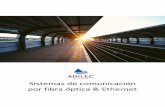 Sistemas de comunicación por fibra óptica & Ethernet Familia de productos… · Contenido septiembre 2018 ADILEC Página 4 de 38 •Transmisión de vídeo analógico por una fibra