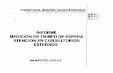 2015 - HOSPITAL MARIA AUXILIADORA€¦ · El Hospital María Auxiliadora fue inaugurado por etapas: (1) consulta externa a fines de diciembre 1983, (2) emergencia primero de abril