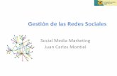 Gestión de las Redes Sociales - portal.uasb.edu.ecportal.uasb.edu.ec/UserFiles/385/File/Juan Montiel.pdf · La Cadena de Valor y la Infraestrucutura de Social Media INFRAESTRUCTURA