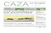 CAZA en Aragón - farcaza.es 1 jun 2018.pdf · letal para cerdos de granja y jabalís en Hungría. Antes se dieron casos ... cazadores como el único colecti-vo capaz de frenarla.