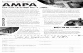 boletín informativo AMPA boletín informativo La Asociación de Madres y Padres de Alumnas y Alumnos (AMPA) somos un colectivo de familias del colegio que trabaja por la mejora de