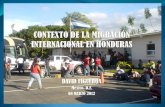 CONTEXTO DE LA MIGRACIÓN INTERNACIONAL EN …migracionentransito.org/wp-content/documents/1_Primera_reunion... · Refugiados y desplazados de Nicaragua, El Salvador y Guatemala.