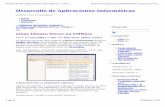 Desarrollo de Aplicaciones Informáticas Virtualbox Ubuntu... · Desarrollo de Aplicaciones Informáticas SIMR, PLE y ADA – 1º Grado Superior Inicio Contactar: Glosario « Objetivos