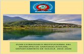 Plan Estratégico Institucional 2016-2020 · Plan Estratégico Institucional 2016-2020 3 Municipalidad de Santiago Atitlán, Sololá 1. MARCO ESTRATEGICO (Fuente: Sesión 1 de trabajo