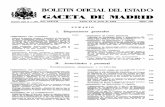 GACETA DE MADRID - BOE.es · a oposición libre una plaza de Preparador de Zoología en el Museo Nacional de Ciencias Naturales de Ma-drid. 8162