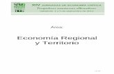 Economía Regional y Territorio - webs.ucm.eswebs.ucm.es/info/ec/jec14/comunica/A_ERT/A_ERT_JEC14.pdf · Balance crítico de los aportes contemporáneos de la geografía marxista