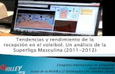 Congreso Internacional de Valladolid Jorge Rodríguez … · Scout de la RFEVB y 2º Entrenador CAI Voleibol Teruel ... El receptor central de las formaciones de 3 ... El 58% de las