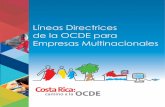 Líneas Directrices de la OCDE para Empresas … · Conceptos I. y principios Las Directrices son recomendaciones dirigidas conjuntamente por los gobiernos a las empresas multinacionales.