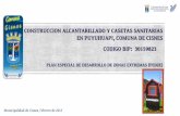 CONSTRUCCION ALCANTARILLADO Y CASETAS …sig.goreaysen.cl/pedze/41_Presentacion_CORE_Alcantarillado... · Código BIP: 30159823-0 Construcción Alcantarillado y Casetas Sanitarias
