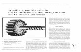 bibliotecadigital.univalle.edu.cobibliotecadigital.univalle.edu.co/bitstream/10893/1321/6/Analisis... · El maquinado de metales es la tecno- logia que garantiza en el componen- ...