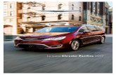 La nueva Chrysler Pacifica 2017 · volúmenes bajos del motor, el escape silencioso, los vidrios laminados, la función de eliminación de ruido ambiente (ANC) y las puertas con sistema