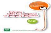 O ervatorio Andaluz de la Publicidad no S ista - apega.org · En todo caso, la voz en off ... productos en la campaña de 2012, son: MATTEL y FAMOSA. ... Muestra de estudio: 196 anuncios