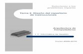 Tema 2. Diseño del repertorio de instruccionesatc2.aut.uah.es/~avicente/asignaturas/ac/pdf/soluciones_t2.pdf · instrucciones, de los operandos que empleen las operaciones de la