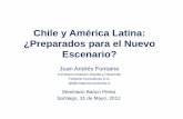 Chile y América Latina: ¿Preparados para el Nuevo … · Latina. Colombia depende algo más del viejo mundo. ... Su potencial es difícil que supere el 6-7%. Acelerar más significa