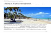 Paraísos de la República Dominicana - viajeroshoy.com · ... Isla Saona y el Parque Nacional de los Haitises son tres paraísos de ... en el archipiélago de las Antillas Mayores