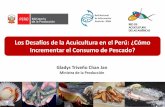 Los Desafíos de la Acuicultura en el Perú: ¿Cómo ... · Ley De Promoción Y Desarrollo De La Acuicultura Actividad Acuícola Ley Que Establece Medidas De Promoción A Favor De