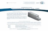 MODELO SEM213 Pinstycal.com/files/pdf/Pdf_productos/temperatura/transmisores/... · configurado para el estándar industrial de 4-20 mA. ... Ajustar la corriente de salida, ... Mínima