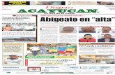 Abigeato en “alta” - diarioacayucan.comdiarioacayucan.com/hemeroteca/2015-07-17.pdf · Sangre en la autopista por bronca transportista! Acusan a Héctor Yunes de estar protegiendo