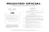Quito, tunes 17 de junio de 2013 - Sitio en Construcción · 2013-07-31 · Documento con posibles errores digitalizado de la publicación original. ... Que en el Artículo 21 de