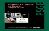 Programa Superior de Gestión Empresarial Zamora … Oficial de... · •Desarrollar las capacidades de liderazgo del asistente para motivar y cohesionar a los equipos y orientarlos