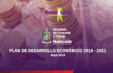 PLAN DE DESARROLLO ECONÓMICO 2016 - Iniciativa nuevo … · Nuevo León se distinguirá por brindar un bienestar ... correos… Comercio. al por mayor. Comercio . al por menor. Servicio