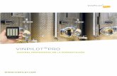 control profesional de la fermentación - vinpilot.com · VinPilot®Pro, el sistema de control de fermentación líder mundial, combina tecnología de control actual con un diseño