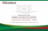 TESORERÍA MUNICIPAL - municipiodechalco.gob.mx · compromiso de otorgar servicios públicos de calidad, han propiciado, la necesidad de ... Reglamento de la Ley de Transparencia