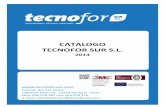 CATALOGO TECNOFOR SUR S.L. · Manual práctico 80 D/P ... 01/078 Grabación de datos (mód transversal, MF0973_1) 110 O 01/079 Grabación de datos. ADGD0308 ...