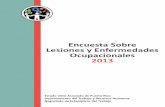 Encuesta Sobre Lesiones y Enfermedades Ocupacionales 2013 … · Tabla 2. Número de lesiones y enfermedades ocupacionales por Industrias seleccionadas y tipo de caso, 2013 .....