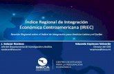 Índice Regional de Integración Económica Centroamericana … · entre los países de la región centroamericana (Costa Rica, El Salvador, Guatemala, Honduras, Nicaragua y Panamá).