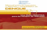 libro intro1-nuevo isbn CAMBIOS - WHO · Manual para la respuesta a brotes y epidemias de dengue. Una guía práctica ... • Promover la coordinación del sector salud con otros