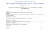 R A C 4 - aerocivil.gov.co · Programa de mantenimiento y Lista de Equipo Mínimo (MEL) de aeronaves registradas en la República de Colombia. 4.29.15. Licencias de la tripulación.