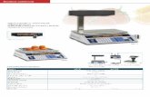 basculasfranciscotomas.com TM6-2.pdf · Balanza comercial Prestaciones Impresión de ticket de papel continuo Impresora térmica de alta velocidad. Papel fácil de colocar gracias