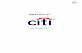 MEMORIA ANUAL 2014 - Banking with Citi | Citi.com del Perú S.A. es una sociedad anónima peruana subsidiaria de Citibank, N.A.-empresa bancaria constituida de acuerdo con las leyes