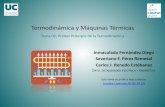 Termodinámica y Máquinas Térmicas - ocw.unican.es 02... · TERMODINAMICA 1.- Energía interna y calor 2.- Trabajo 3.- Expresión del Primer Principio ... 2.- Trabajo (II) Sistema