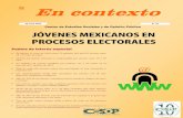 En Contexto 'Jóvenes mexicanos en procesos electorales' · Interés en la política de los jóvenes Fuente: Elaboración propia con datos de la En- ... Gráfica 2 Porcentaje de jóvenes