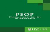 PEOP - Programa de Eficiencia en Operaciones prc - Programa de... · introduce en el análisis de un problema y la búsqueda de soluciones, primero en forma individual, luego con