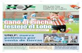 Ganó el Pincha, festejó el Lobo · Año XVIII • Nº 6261 Edición de 32 páginas En la noticia La Plata, viernes 3 de junio de 2011 Distribución gratuita en La Plata, Berisso,