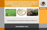 DESARROLLO AGROPECUARIO 2013, SISTEMAS …s7cb6176c4df806b3.jimcontent.com/download/version/1355167283/module... · aceite y otros subproductos derivados. . ... de cacahuate Región